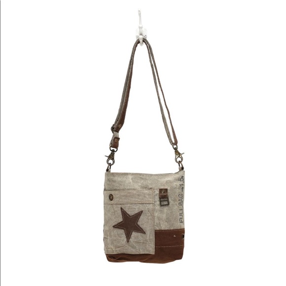 Myra Bag- Leather Star Crossbody - Picture 8 of 14